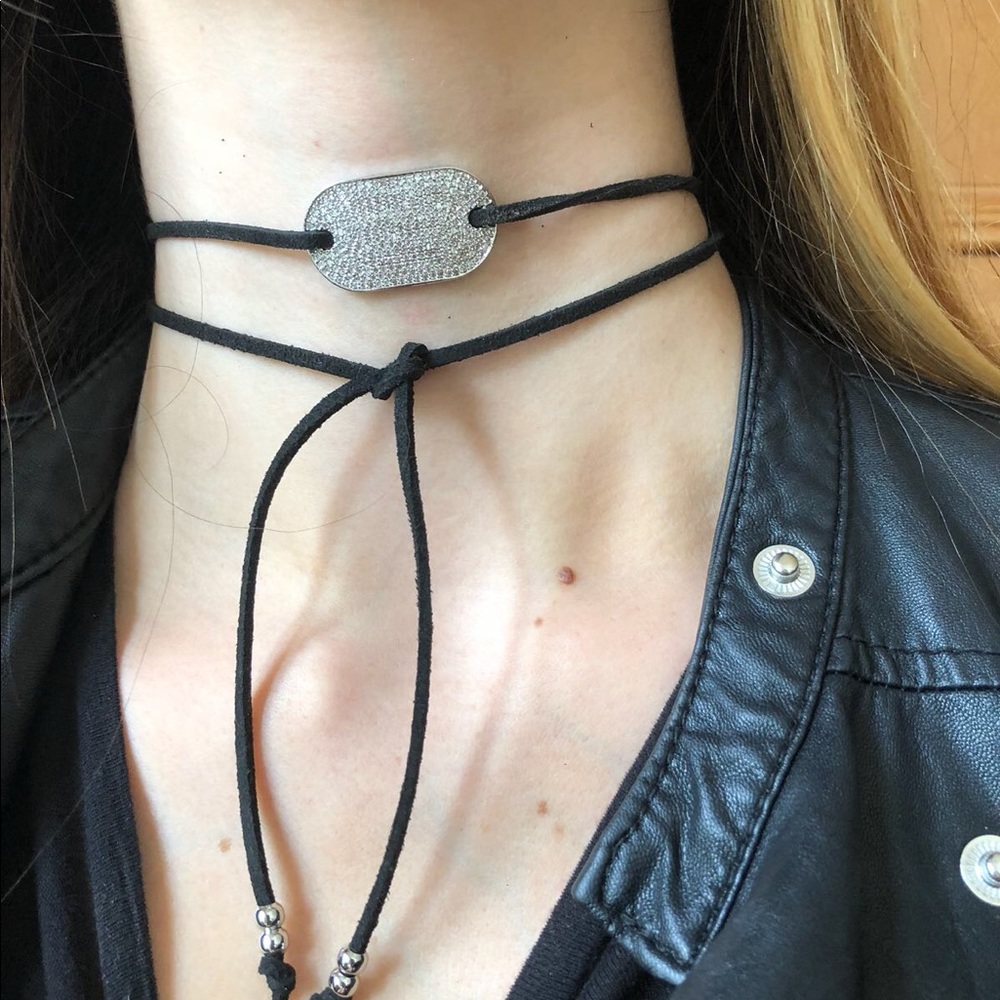 New Black adjustable choker!